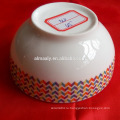 Керамические миски для ужина фарфоровые супы чаши круглой формы
